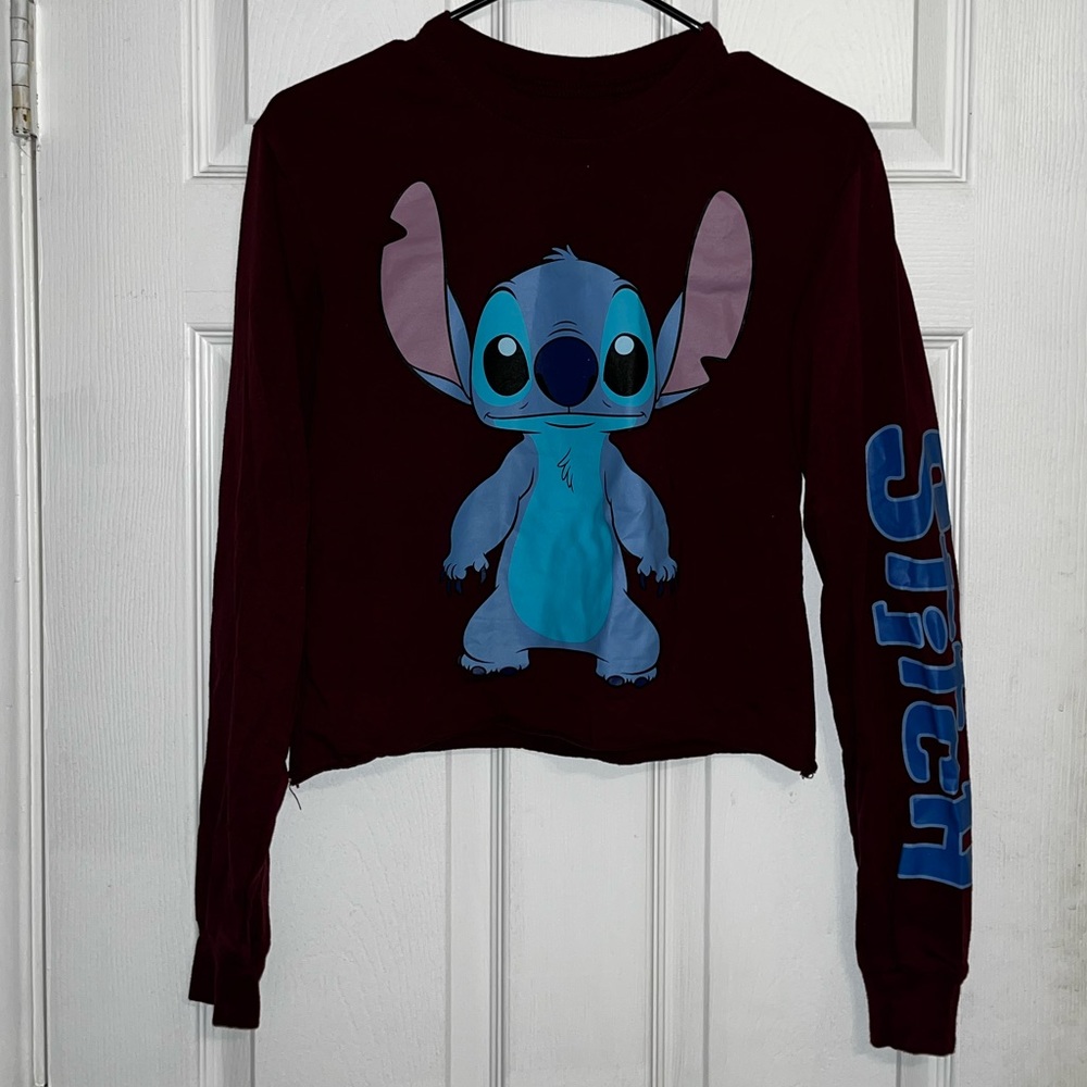 Disney long sleeve stitch shirt